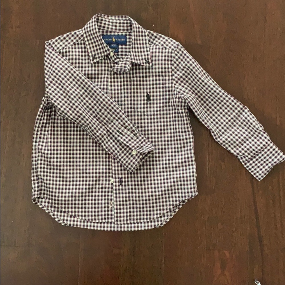 Plaid dress shirt